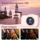 Appareil Photo Numérique Compact 4K 18X Avec Écran 2,8 Pouces Capteur 64 MP Et Lumière LED - www.yonis-shop.com