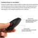 Clicker De Dressage Pour Chien Avec Sifflet Haute Fréquence 2 En 1 Et Bracelet Rétractable - www.yonis-shop.com