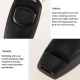 Clicker De Dressage Pour Chien Avec Sifflet Haute Fréquence 2 En 1 Et Bracelet Rétractable - www.yonis-shop.com