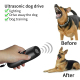 Répulsif Ultrasonique Pour Chiens Avec Lampe Torche LED 3 W Portée De 10 Mètres Batterie 1200 mAh - www.yonis-shop.com