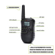 Collier De Dressage Pour Chien Télécommandé Rechargeable Étanche Écran LCD Portée 300 Mètres 100 Niveaux De Vibration - www.y...