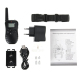 Collier De Dressage Pour Chien Télécommandé Rechargeable Étanche Écran LCD Portée 300 Mètres 100 Niveaux De Vibration - www.y...
