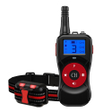 Collier De Dressage Pour Chien Télécommandé Étanche IPX7 Son Vibration Stimulation Électrique Lumière Portée 500 Mètres - www...