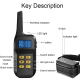 Collier De Dressage Et Anti Aboiement Pour Chien Étanche IPX6 Avec Télécommande 350 Mètres Son Vibration Et Stimulation Élect...