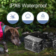 Collier De Dressage Et Anti Aboiement Pour Chien Étanche IPX6 Avec Télécommande 350 Mètres Son Vibration Et Stimulation Élect...
