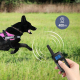 Collier Électronique De Dressage Pour Trois Chiens Anti Aboiements Automatique Son Et Vibration 99 Niveaux Étanchéité IPX6 - ...