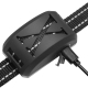 Collier Récepteur Pour Chien Étanche Rechargeable Pour Clôture Sans Fil Alerte Sonore Et Stimulation Statique Émetteur Requis...