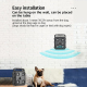 Dispositif Anti-Aboiement Ultrasonique Pour Chien Avec Reconnaissance Intelligente Autonomie 300 Minutes USB-C Compact Noir -...