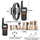 Collier De Dressage Pour Chien Anti Aboiement Avec Télécommande 1000 M 3 Modes 100 Niveaux Et Jusqu’à 3 Récepteurs - www.yoni...