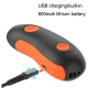 Dresseur Ultrasonique Pour Chien Anti Aboiement À Fréquence Réglable Rechargeable USB Avec Laser Infrarouge Orange - www.yoni...