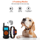 Collier De Dressage Pour Chien Avec Télécommande Portée 800 Mètres Étanche IPX7 Vibration Son Électrique Pour 3 Chiens - www....