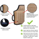 Manchon De Protection Pour Dressage Canin En Jute Pour Chiens Moyens À Grands Avec Mousse Épaisse Et Poignée Réversible - www...