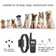Collier Anti Aboiement Pour Chien Avec Télécommande 1000 M Vibration Réglable 1 À 100 Niveaux 3 Modes - www.yonis-shop.com