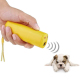 Répulsif Ultrasonique Pour Chien Avec Lampe LED Portable En ABS Pile 9V Non Fournie