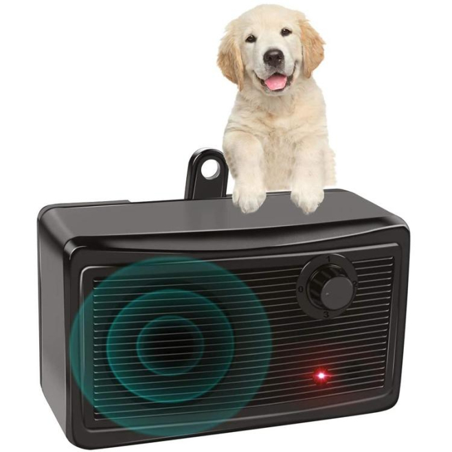 Dispositif Anti Aboiement Ultrasonique Pour Chien Portée 15 Mètres 3 Niveaux De Sensibilité Étanche - www.yonis-shop.com