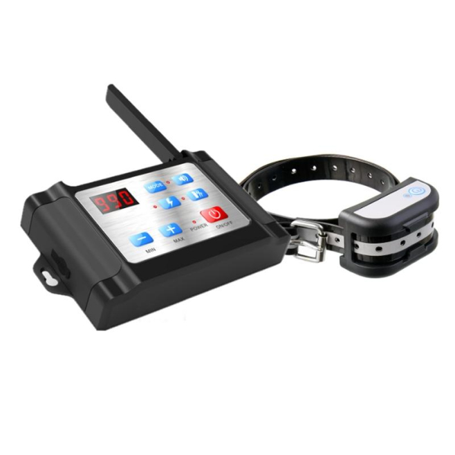 Clôture Électronique Sans Fil Pour Chien Avec Dressage Son Vibration Statique Et Réglage De Portée 30 À 300 Mètres - www.yoni...