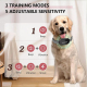 Collier Anti Aboiement Pour Chien À Sensibilité Réglable 5 Niveaux 3 Modes Son Vibration Stimulation Légère IP67 Autonomie 10...