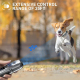 Répulsif Ultrasonique Pour Chiens Avec Lampe LED Portée 10 M Autonomie 15 Jours Et Double Sonde - www.yonis-shop.com