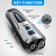 Répulsif Ultrasonique Pour Chiens Avec Lampe LED Portée 10 M Autonomie 15 Jours Et Double Sonde - www.yonis-shop.com