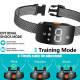 Collier Anti Aboiement Pour Chien 7 Modes 7 Niveaux Réglables Écran HD Étanche IP67 Longueur Réglable - www.yonis-shop.com