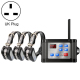 Outdoor Wireless Electronic Pet Fence Night Reflective Collar, Specification: One for Three(EU Plug)