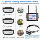 Clôture Électronique Sans Fil Pour Chien 2 En 1 Collier Réfléchissant Trois Chiens Portée Réglable 30 À 300 Mètres - www.yoni...