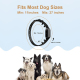 Collier De Dressage Électronique Pour Chien Avec Télécommande Portée 330 Mètres Étanche IPX7 Vibration Et Son Réglables - www...
