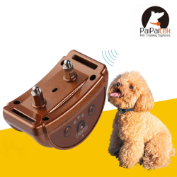 Collier Anti Aboiement Pour Chien De Petite À Moyenne Taille Sensibilité Réglable À 5 Niveaux Résistant Aux Bruits Parasites
