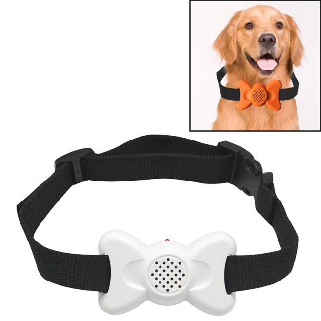 Collier Anti Aboiement Pour Chien À Détection Vocale Coque Papillon Ultra Légère Sangle Réglable Batterie 6 V Incluse - www.y...
