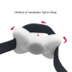 Collier Anti Aboiement Pour Chien À Détection Vocale Coque Papillon Ultra Légère Sangle Réglable Batterie 6 V Incluse - www.y...