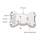 Collier Anti Aboiement Pour Chien À Détection Vocale Coque Papillon Ultra Légère Sangle Réglable Batterie 6 V Incluse - www.y...