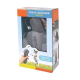 Lanceur De Friandises Pour Chien Pour Dressage À Bouton Poussoir En PP Gris 18 Cm Léger Et Pratique - www.yonis-shop.com