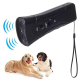 Répulsif Ultrasonique Pour Chien Avec Lampe LED Portable En ABS Pour Dressage Pile 9V Non Fournie