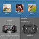 Collier Antiaboiement Pour Chien 4 Modes 8 Niveaux Réglables Recharge USB Type-C Étanche IP67 Avec Protection Anti-Déclenchem...