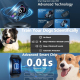 Collier Antiaboiement Pour Chien 4 Modes 8 Niveaux Réglables Recharge USB Type-C Étanche IP67 Avec Protection Anti-Déclenchem...