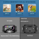 Collier Antiaboiement Pour Chien 4 Modes 8 Niveaux Réglables Recharge USB Type-C Étanche IP67 Avec Protection Anti-Déclenchem...