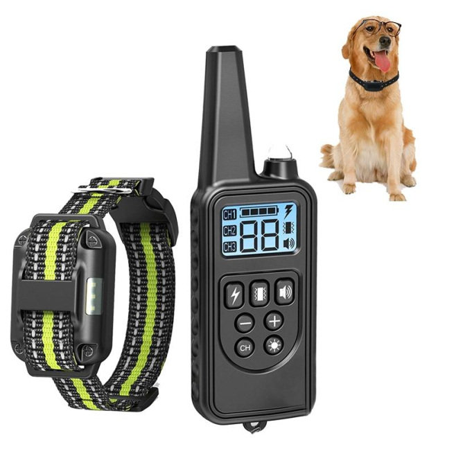 Collier Anti Aboiement Pour Chien Dispositif De Dressage Étanche Batterie Lithium 300 Mah Réglable 25 À 75 Cm - www.yonis-sho...