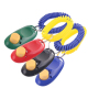 Clicker D’Entraînement Pour Chien Et Chat Avec Anneau Élastique Son Clair Prise Ergonomique 5 Pièces Couleurs Aléatoires - ww...