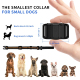 Collier De Dressage Pour Chien Rechargeable Avec Télécommande 300 M Récepteur Étanche Son Vibration Stimulation Électrique - ...