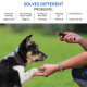 Collier De Dressage Pour Chien Rechargeable Avec Télécommande 300 M Récepteur Étanche Son Vibration Stimulation Électrique - ...