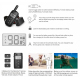 Collier Anti Aboiement Pour Chien Avec Télécommande 300 À 600 M Modes Automatique Son Vibration Et Impulsion Étanche - www.yo...