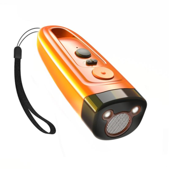 Répulsif Ultrasonique Pour Chien Avec Flash LED Portée De 10 Mètres Recharge USB Et Lanière Portable - www.yonis-shop.com