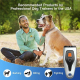 Dresseur Ultrasonique Pour Chien Anti-Aboiement Double Sonde LED Vibration Autonomie 30 Jours Portée 10 Mètres - www.yonis-sh...