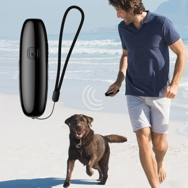 Dresseur Ultrasonique Pour Chien Avec Deux Modes Entraînement Et Éloignement Portée De 5 M Étanche IPX3 Portable - www.yonis-...
