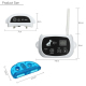 Collier De Clôture Électronique Sans Fil Pour Deux Chiens Portée 500 Mètres Étanche Rechargeable - www.yonis-shop.com