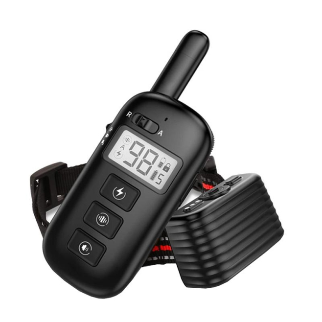 Collier Anti Aboiement Télécommandé Pour Chien Avec Portée De 300 À 600 M Étanche Et Modes Son Vibration Impulsion - www.yoni...