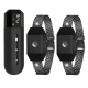 Collier De Dressage Pour Chien Anti Aboiement Étanche IPX7 Avec Télécommande Portée 800 Mètres Vibration Et Choc Statique