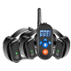 Collier De Dressage Pour Chien Avec Télécommande 800 M Étanche IP7 À Vibration Et Sonnerie Rechargeable - www.yonis-shop.com
