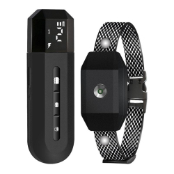 Collier De Dressage Pour Chien Antiaboiement Étanche IPX7 Vibration Et Décharge À Distance 800 Mètres