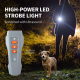Dispositif De Dressage Pour Chien Anti Aboiement À Ultrasons 10 À 30 kHz Avec LED Laser Trois Niveaux Et Batterie USB C 1200 ...